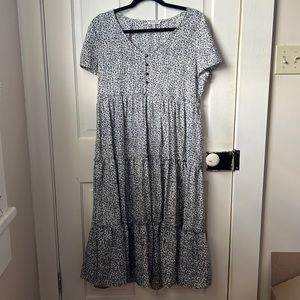 JODIFL Floral Midi Dress